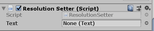 Resolution Setter Script