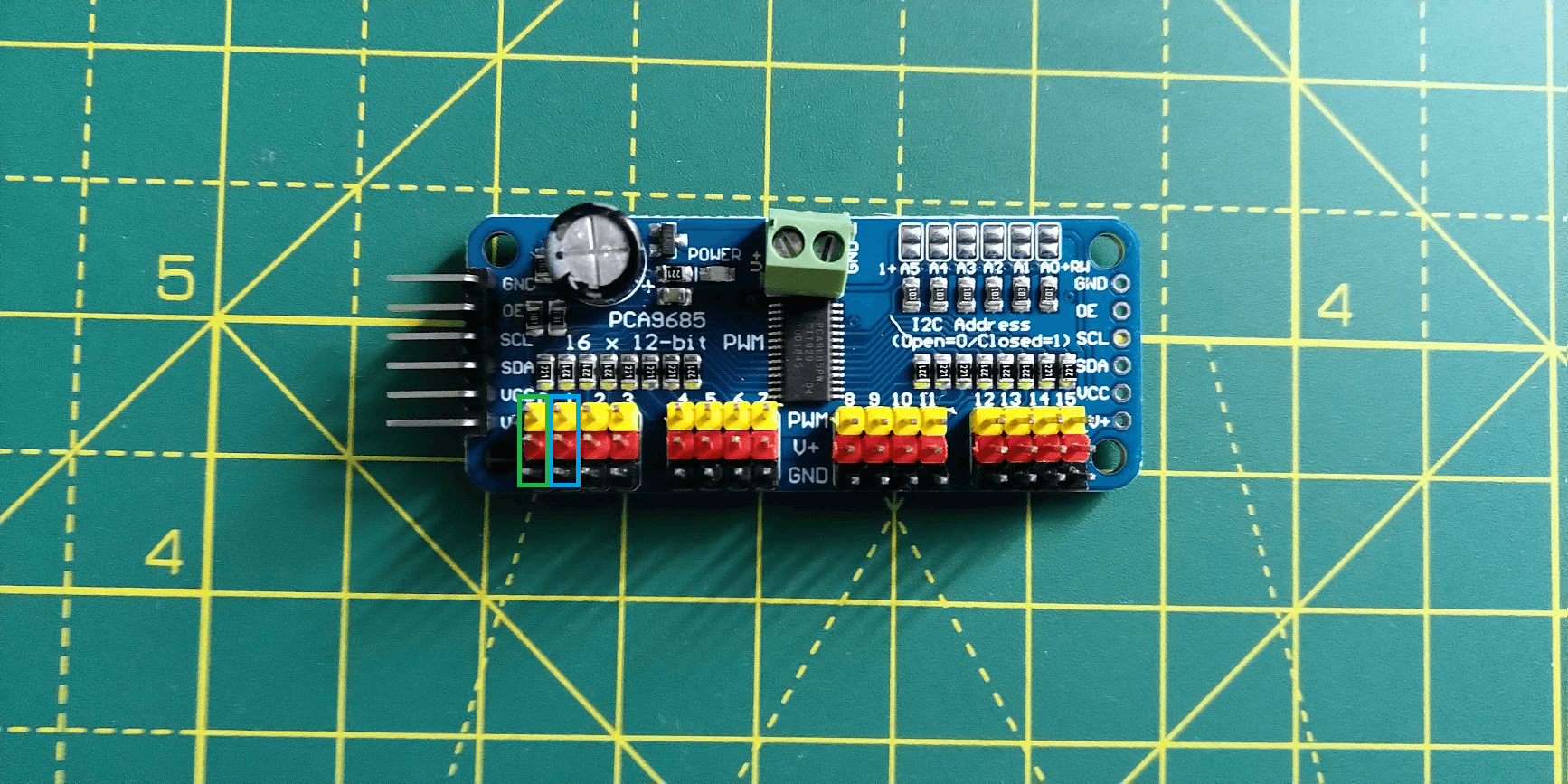 Photo of my ESC and wireless receiver